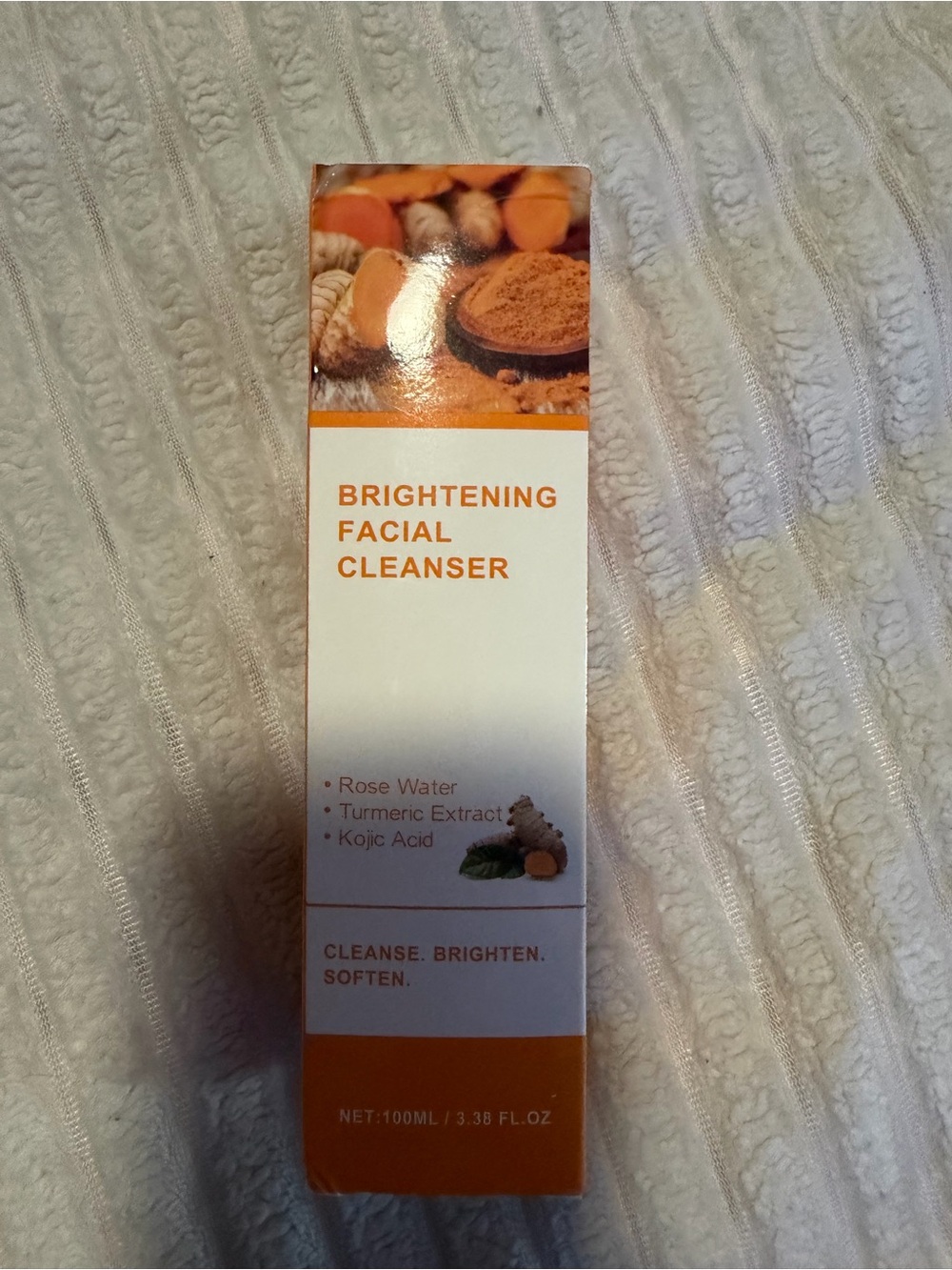 Brightening Facial Cleanser – Orange Nourishing Cleanser